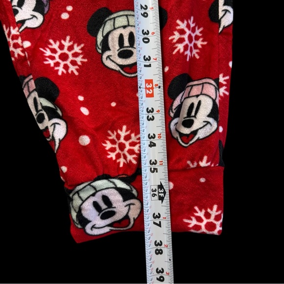 Disney Mickey Mouse Fleece Lounge Cuffed Pajama Pants 2X 18W-20W #260‎ - Picture 3 of 7